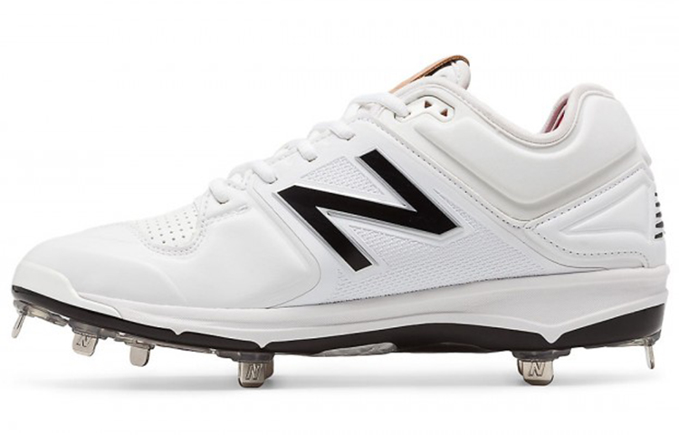 Buy New Balance 3000 v3 Metal 低筒防滑耐磨訓練鞋 白黑色