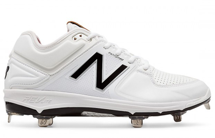 Order New Balance 3000 v3 Metal 低筒防滑耐磨訓練鞋 白黑色