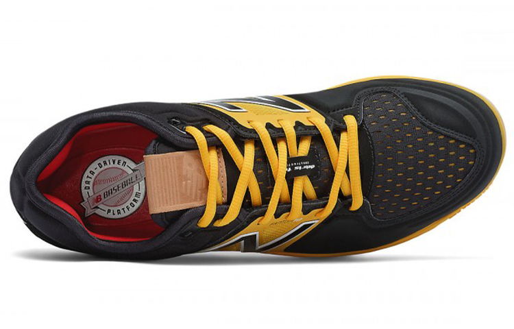 Lookbook New Balance 3000 v3 Metal 低筒防滑耐磨訓練鞋 黑黃色