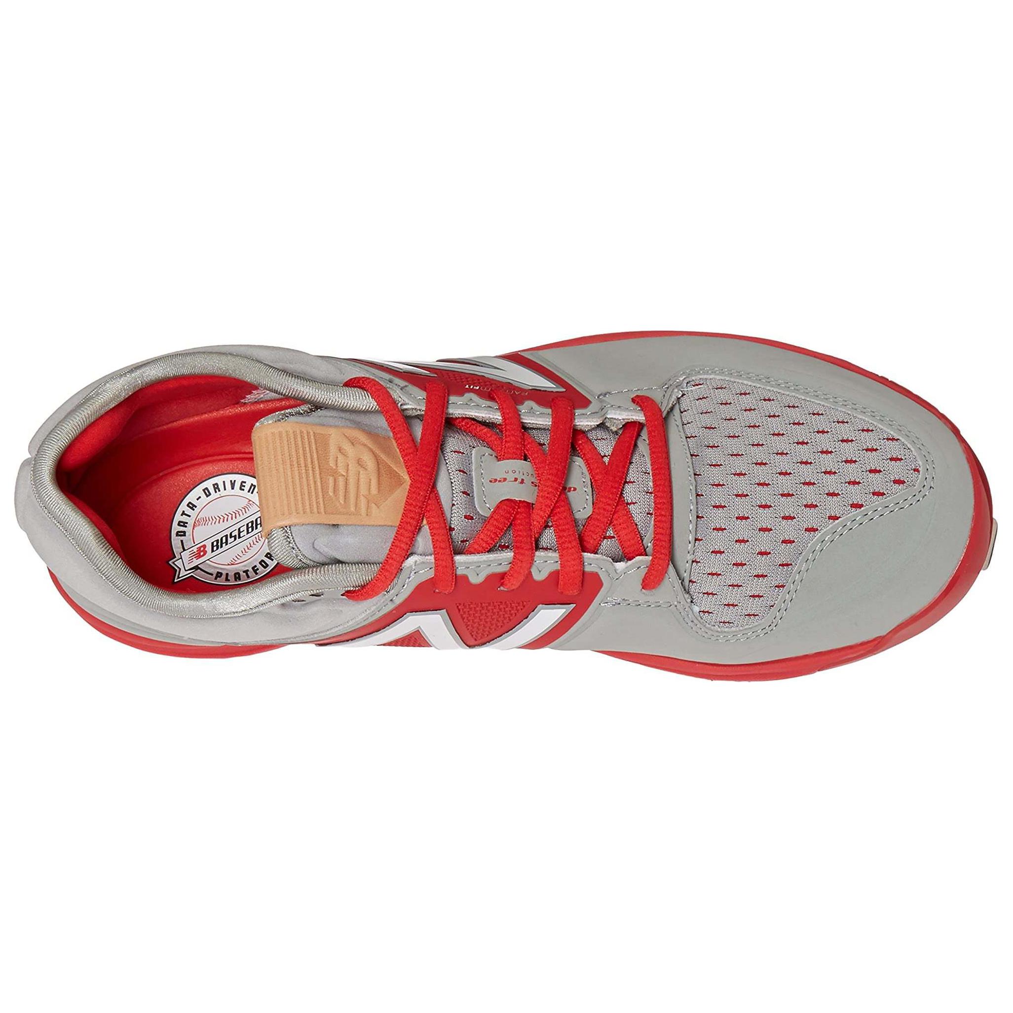 Lookbook New Balance 3000 v3 Metal 低筒防滑耐磨訓練鞋 灰紅色