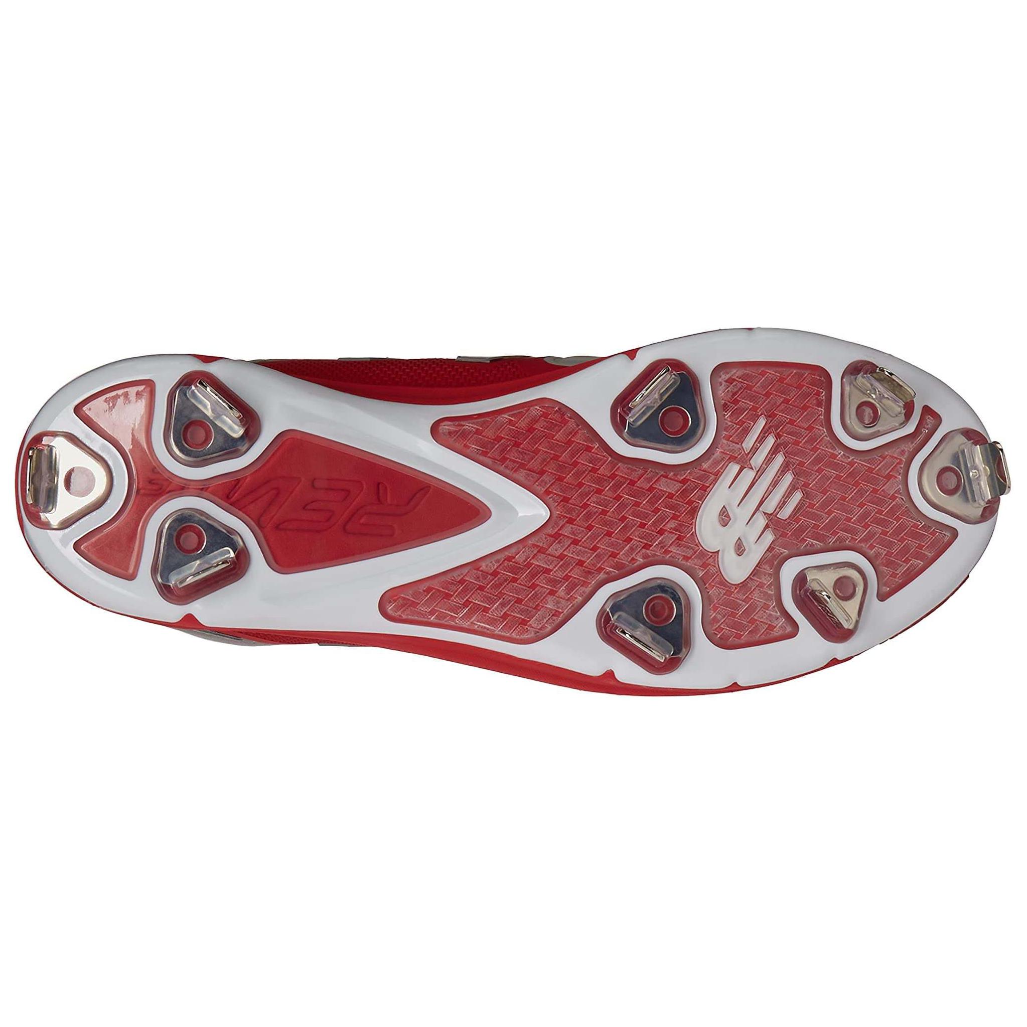 Shop New Balance 3000 v3 Metal 低筒防滑耐磨訓練鞋 灰紅色