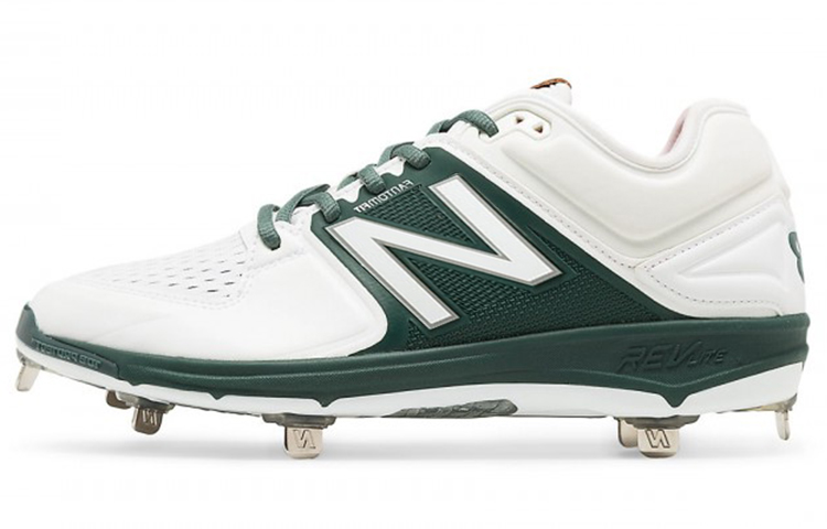 Buy New Balance 3000 v3 Metal 低筒防滑耐磨訓練鞋 白綠色