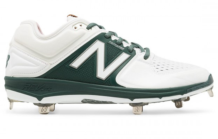 Order New Balance 3000 v3 Metal 低筒防滑耐磨訓練鞋 白綠色