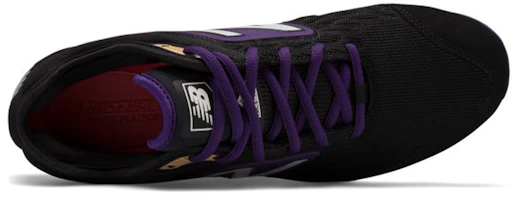 Lookbook New Balance 低筒 3000 v4 金屬 防滑耐磨訓練鞋 黑紫色