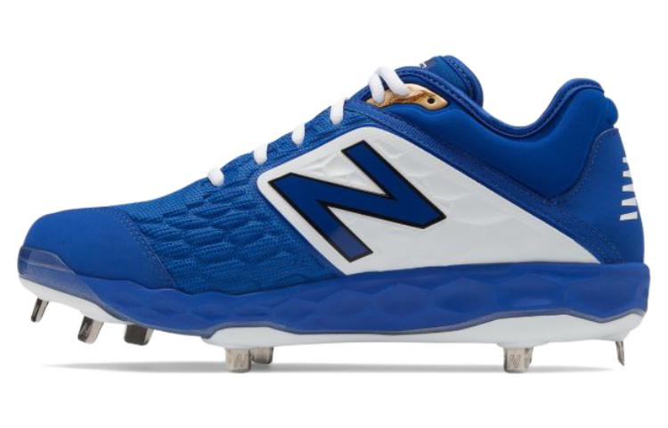 Buy New Balance 3000 v4 Metal 低筒防滑耐磨訓練鞋 藍白