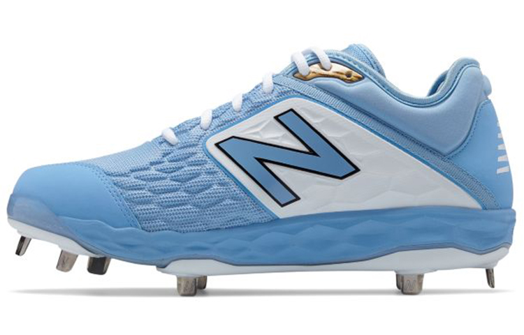 Buy New Balance 3000 v4 Metal 低筒防滑耐磨訓練鞋 淡藍白