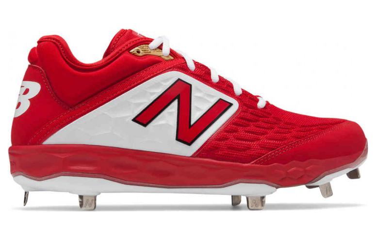 Order New Balance 3000系列 v4 金屬款 舒適耐磨運動鞋 紅色