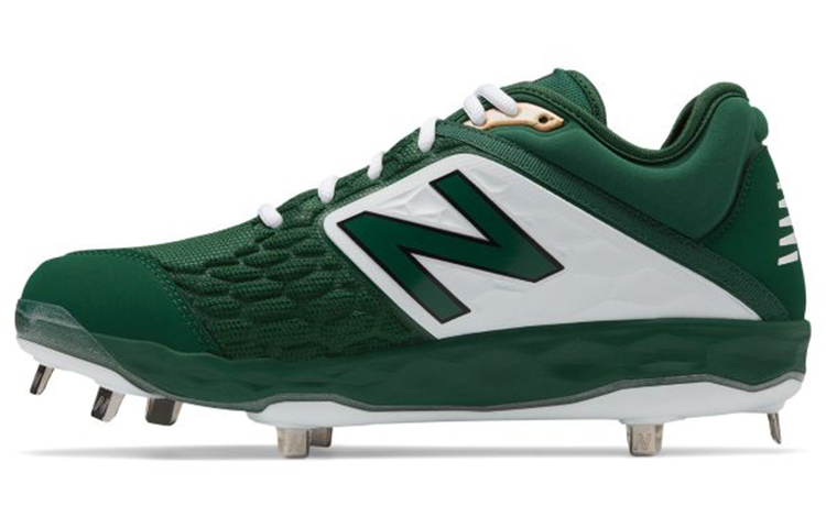 Buy New Balance 3000 v4 金屬款 低筒防滑耐磨訓練鞋 白綠色