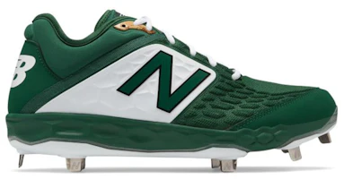 Order New Balance 3000 v4 金屬款 低筒防滑耐磨訓練鞋 白綠色