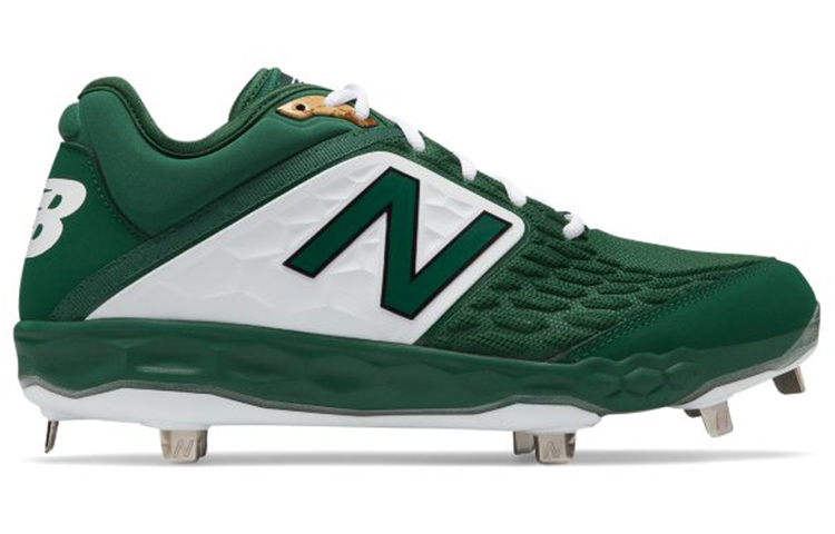 Order New Balance 3000 v4 金屬款 低筒防滑耐磨訓練鞋 白綠色