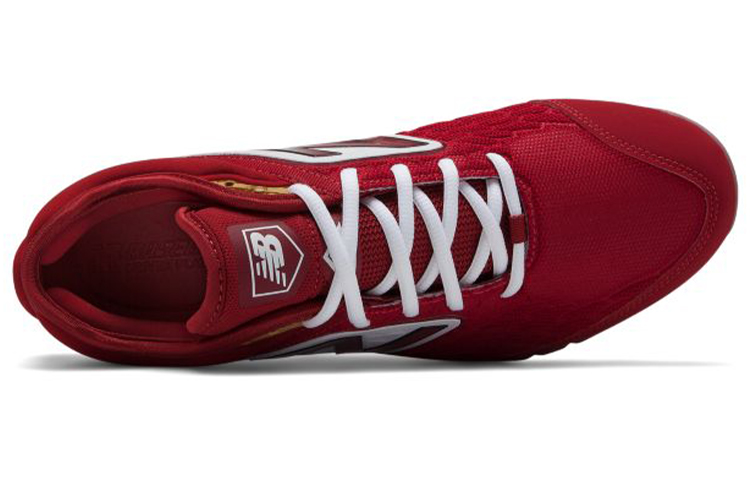 Lookbook New Balance 低筒 3000 v4 金屬 防滑耐磨訓練鞋 紅白色