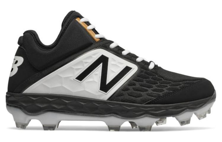 Order New Balance 3000系列 v4 舒適耐磨棒球鞋 黑