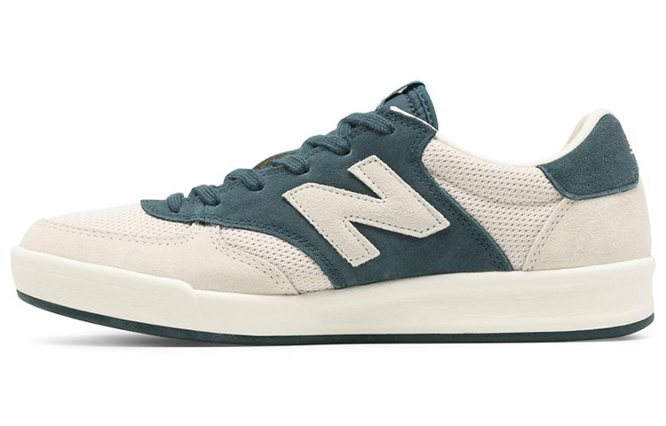 Buy New Balance 300系列 Marine Layer 輕便透氣休閒板鞋 米綠色