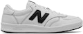 뉴발란스 300 가죽 블랙 화이트 (New Balance 300 Leather Black White - shortened) CRT300LC