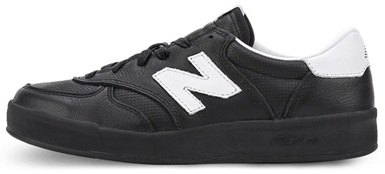 New Balance 300 Leather Classic Casual Black and White CRT300LA