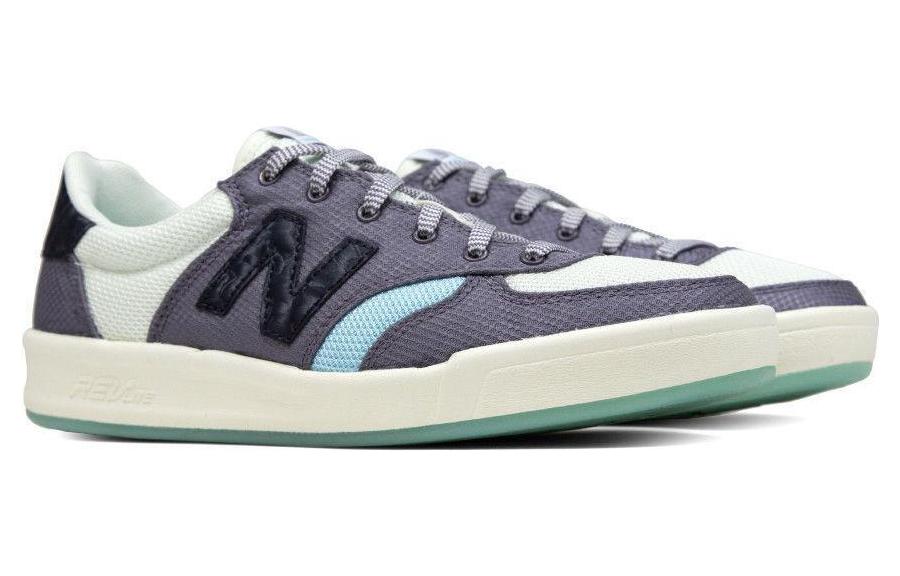 Shop New Balance NB 300 舒適百搭 耐磨減震 低筒 板鞋 男女同款 灰白色