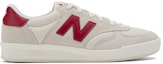 Order New Balance NB 300 復古百搭休閒 低筒 板鞋 男女同款 灰紅拼色