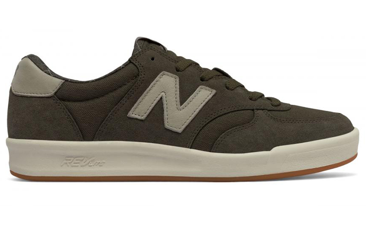 NB 300 Suede Skate Shoes 'Dark Olive' 圖 2
