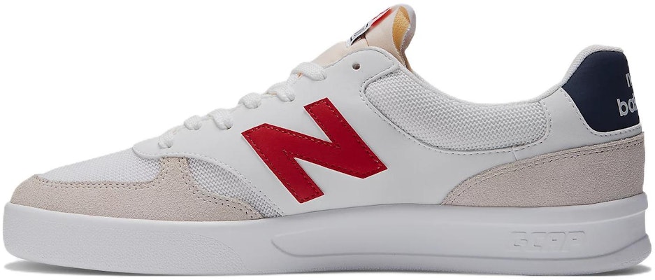New Balance NB 300 v3 舒適 耐磨 低筒 板鞋 男款 白紅 Buy New Balance NB 300 v3 舒適 耐磨 低筒 板鞋 男款 白紅