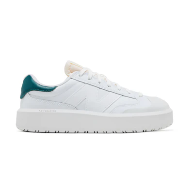 NB 302 'White Vintage Teal'
