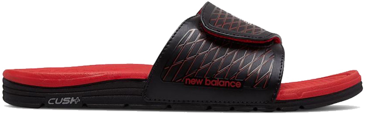 New Balance 3064 Series Outdoor Stylish Sports Slippers Black Red Colorblock 'Black Red' M3064BRD Order New Balance 3064 Series Outdoor Stylish Sports Slippers Black Red Colorblock 'Black Red' M3064BRD