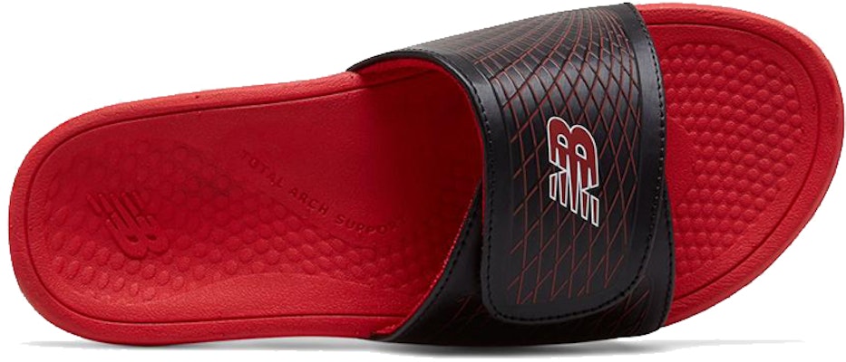New Balance 3064 Series Outdoor Stylish Sports Slippers Black Red Colorblock 'Black Red' M3064BRD Lookbook New Balance 3064 Series Outdoor Stylish Sports Slippers Black Red Colorblock 'Black Red' M3064BRD