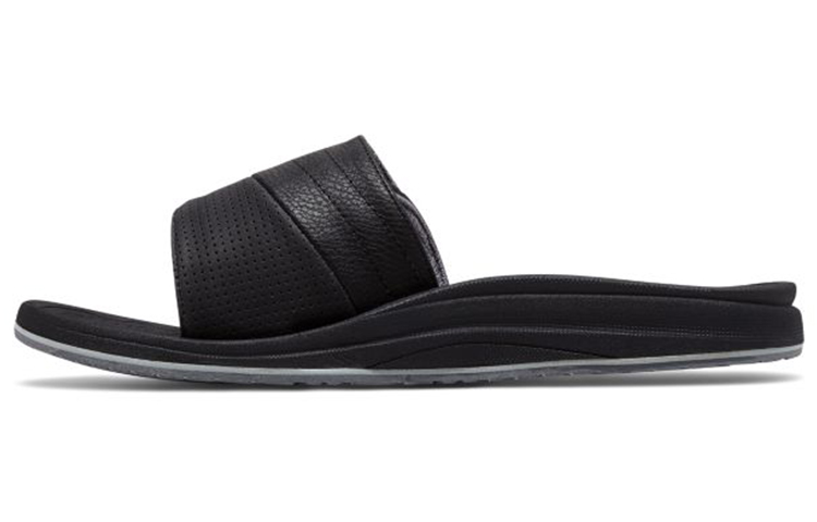 Buy New Balance 3080系列 PureAlign Recharge Slide 簡約舒適休閒拖鞋 黑色