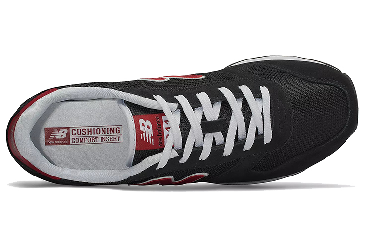 Lookbook New Balance 311 Series Sneakers Zwart/Rood ML311BNA