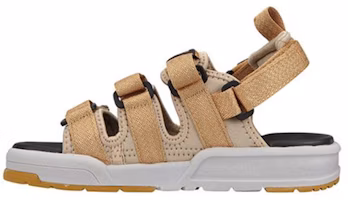 New Balance 3205 Lightweight Cozy Velcro Casual Brown Sandals 'Brown Beige White' SD3205YE2 New Balance 3205 Lightweight Cozy Velcro Casual Brown Sandals 'Brown Beige White' SD3205YE2