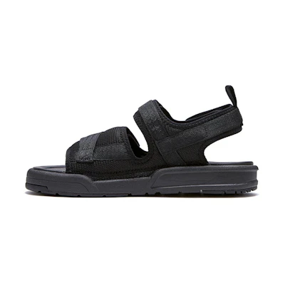 NB 3205 Series Velcro Minimalistic Casual Black Sandals 'Black White'