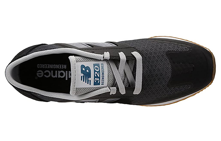 Lookbook New Balance 320 Low-Top Warna Abu-abu 'Hitam' U320MBG