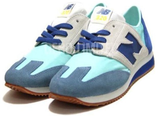 New Balance 320系列 復古跑步鞋 藍色 Lookbook New Balance 320系列 復古跑步鞋 藍色