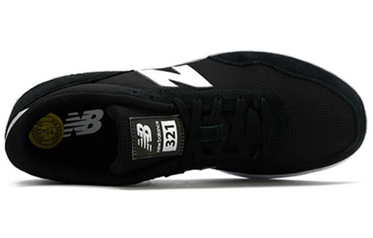 Lookbook New Balance 321系列 輕便透氣 復古運動跑步鞋 黑色