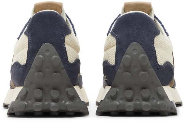 New Balance 327 'Beige Navy' Lelaki Wanita Kasut Sneaker MS327DT Details for New Balance 327 'Beige Navy' Lelaki Wanita Kasut Sneaker MS327DT