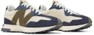 New Balance 327 'Beige Navy' Lelaki Wanita Kasut Sneaker MS327DT