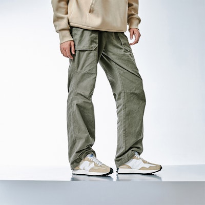 New Balance NB 327 減震防滑耐磨 低幫 跑步鞋 男女同款 米白 3