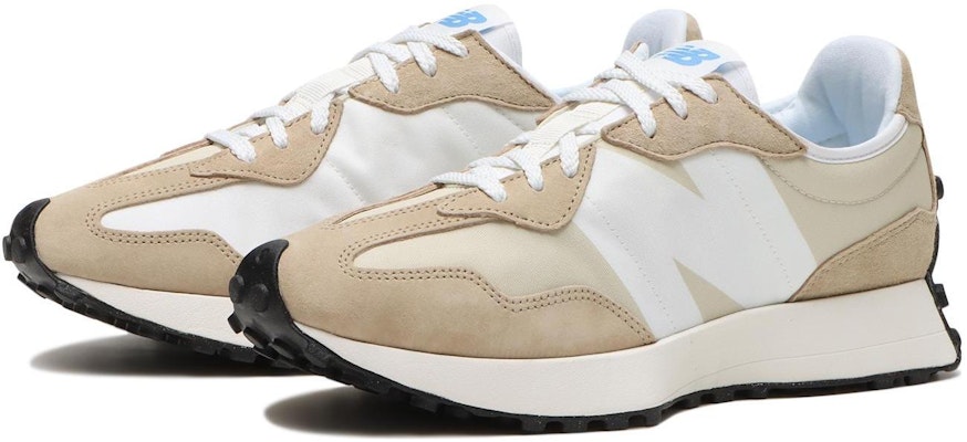 New Balance NB 327 減震防滑耐磨 低幫 跑步鞋 男女同款 米白 Lookbook New Balance NB 327 減震防滑耐磨 低幫 跑步鞋 男女同款 米白