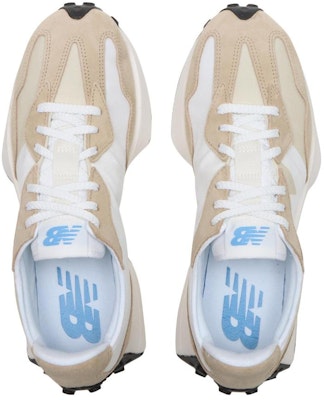 New Balance NB 327 減震防滑耐磨 低幫 跑步鞋 男女同款 米白 Shop New Balance NB 327 減震防滑耐磨 低幫 跑步鞋 男女同款 米白