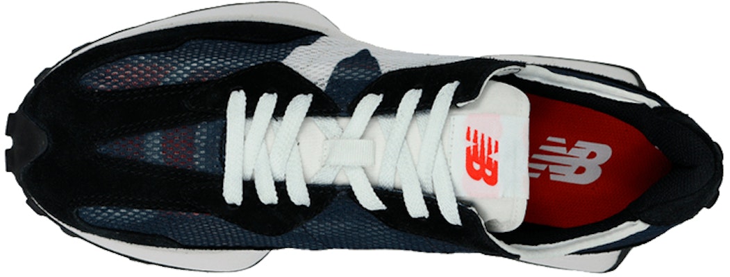 New Balance NB 327 休閒 透氣輕便 低幫 跑步鞋 男款 黑藍色 Lookbook New Balance NB 327 休閒 透氣輕便 低幫 跑步鞋 男款 黑藍色
