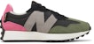 New Balance 327 'Hitam Merah Jambu Hijau' MS327WR1