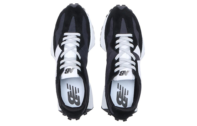 Lookbook New Balance 327 Retro Negro y Blanco Zapatillas Baja MS327SAB