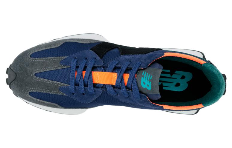 Lookbook ニューバランス327 ブルーグレーブラック MS327DC1