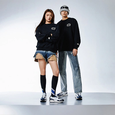 New Balance 327 'Blue White'