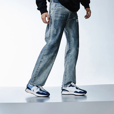 New Balance 327 'Blue White'