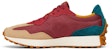 New Balance 327 'Bordeaux Tan Teal' Lelaki/Wanita Malaysia MS327WT1