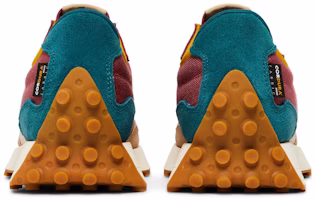 New Balance 327 'Bordeaux Tan Teal' Sepatu Unisex MS327WT1 Details for New Balance 327 'Bordeaux Tan Teal' Sepatu Unisex MS327WT1