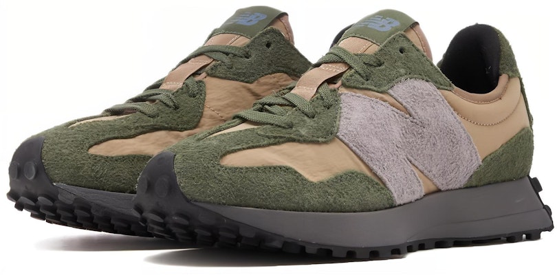 New Balance 327 'Verde Oliva Profundo y Madera Flotante' MS327WG Lookbook New Balance 327 'Verde Oliva Profundo y Madera Flotante' MS327WG