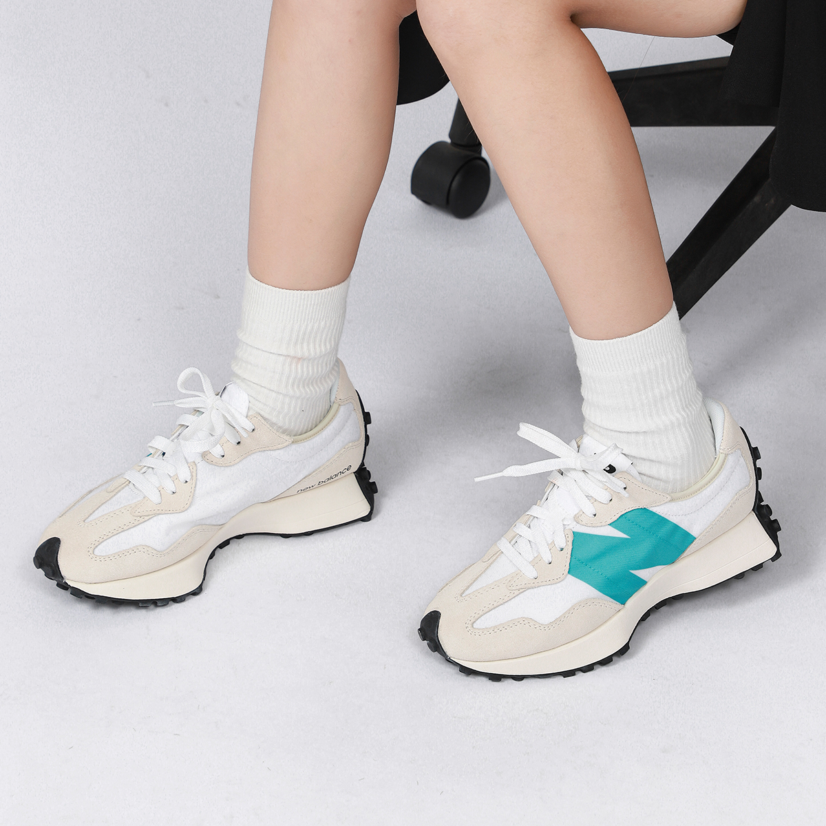 Cheap New Balance 327 蓝色 '灰' MS327FB