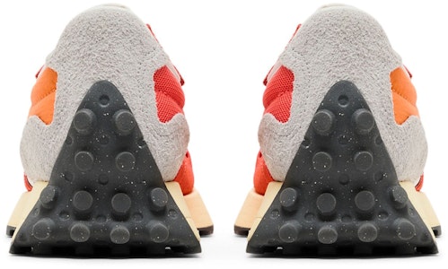 新百倫 NB 327 簡約百搭舒適 網布減震耐磨 低筒 休閒跑步鞋 男女同款 橙白 Details for 新百倫 NB 327 簡約百搭舒適 網布減震耐磨 低筒 休閒跑步鞋 男女同款 橙白