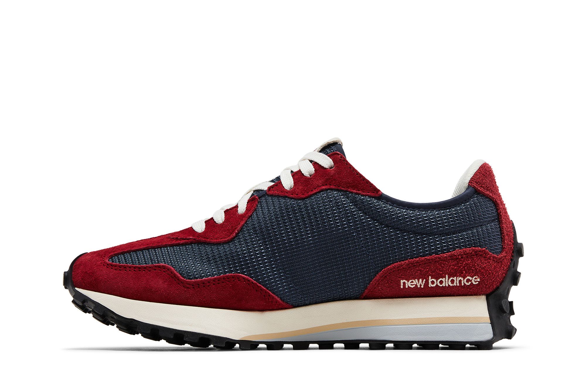 Lookbook New Balance 327 '海軍藍紅白配色' MS327MR